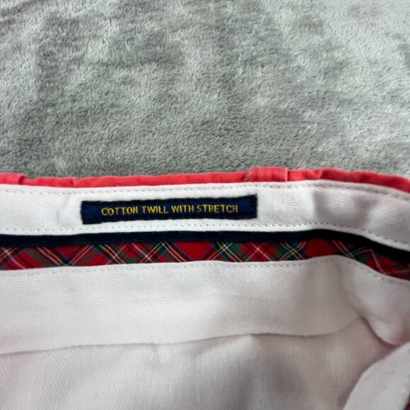 Polo Golf Ralph Lauren Chino Shorts Men's 34 Salmon Cotton Twill Stretch Golfing - Picture 8 of 12